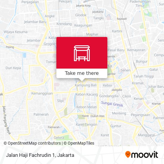 Jalan Haji Fachrudin 1 map