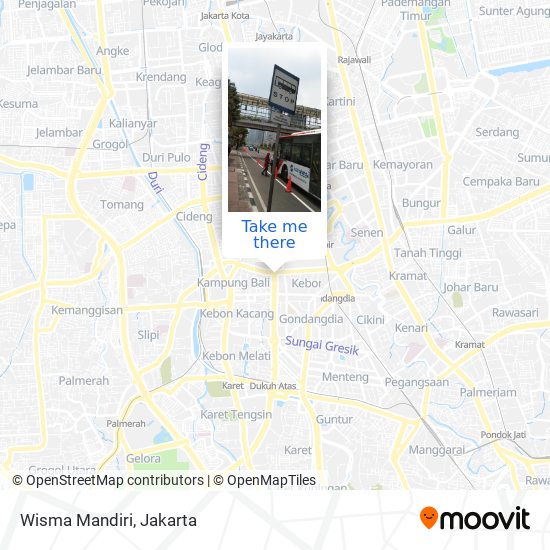 Wisma Mandiri map