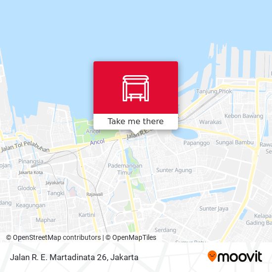 Jalan R. E. Martadinata 26 map