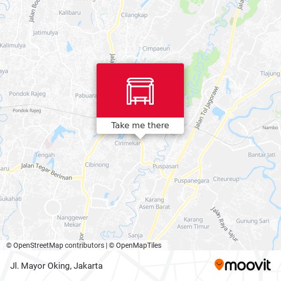 Jl. Mayor Oking map