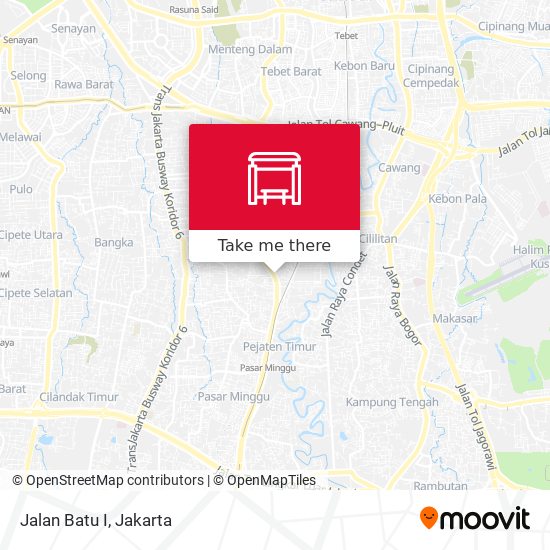 Jalan Batu I map