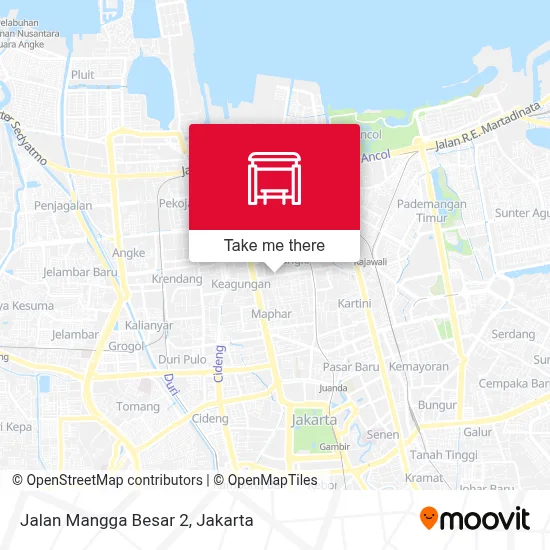 Jalan Mangga Besar 2 map