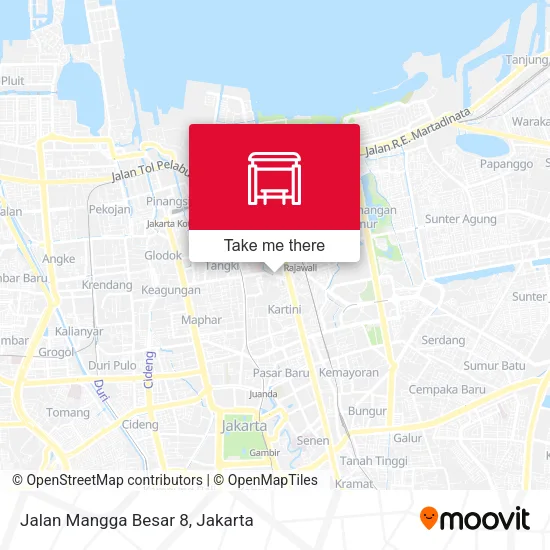 Jalan Mangga Besar 8 map