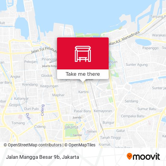 Jalan Mangga Besar 9b map