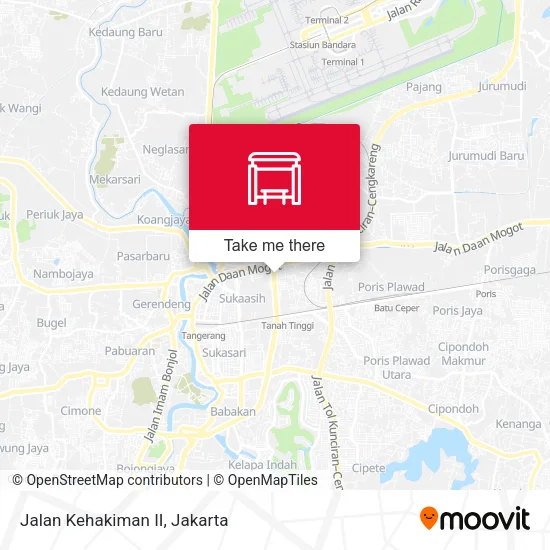 Jalan Kehakiman II map