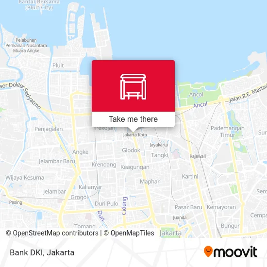 Bank DKI map