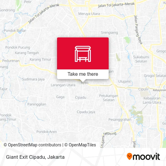 Giant Exit Cipadu map