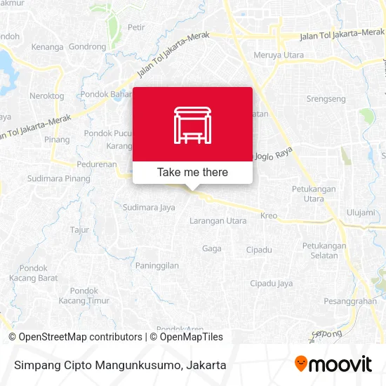 Simpang Cipto Mangunkusumo map