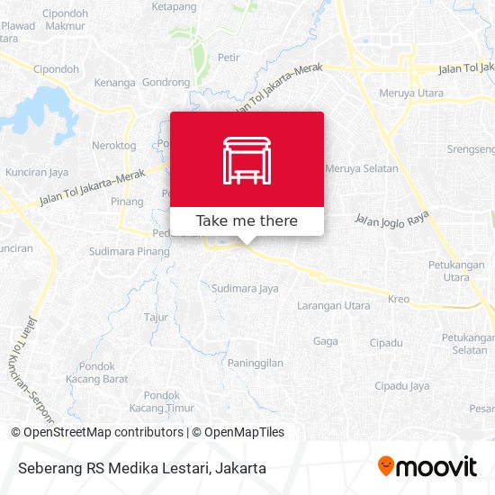 Seberang RS Medika Lestari map