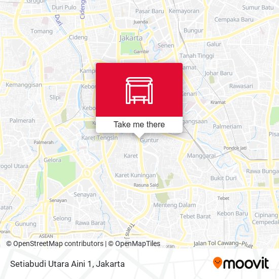 Setiabudi Utara Aini 1 map