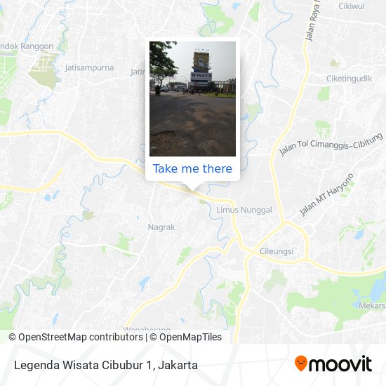 Legenda Wisata Cibubur 1 map