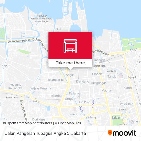 Jalan Pangeran Tubagus Angke 5 map