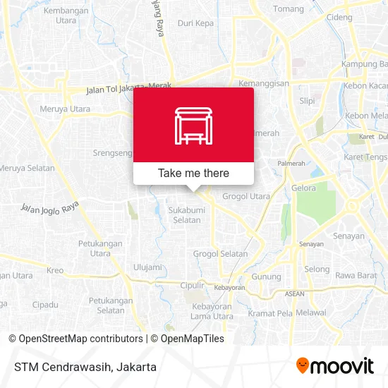 STM Cendrawasih map