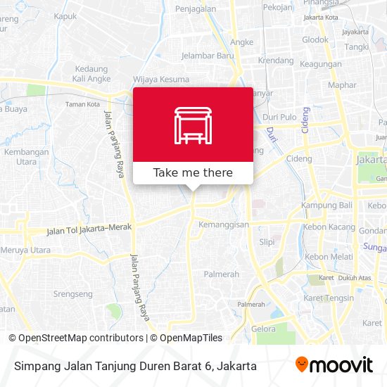 Simpang Jalan Tanjung Duren Barat 6 map