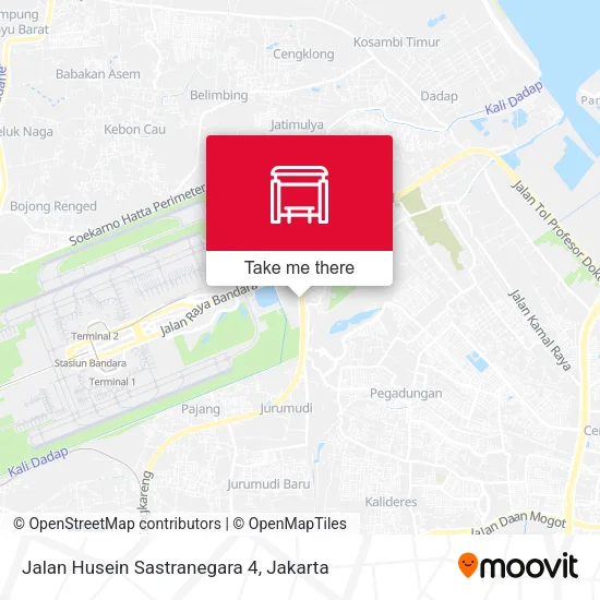 Jalan Husein Sastranegara 4 map