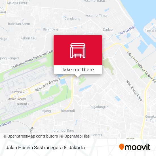 Jalan Husein Sastranegara 8 map