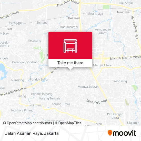 Jalan Asahan Raya map