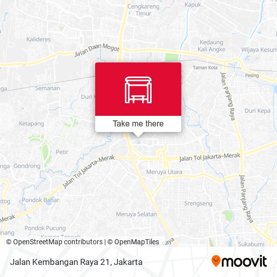 Jalan Kembangan Raya 21 map