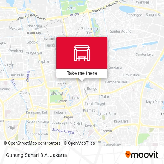 Gunung Sahari 3 A map