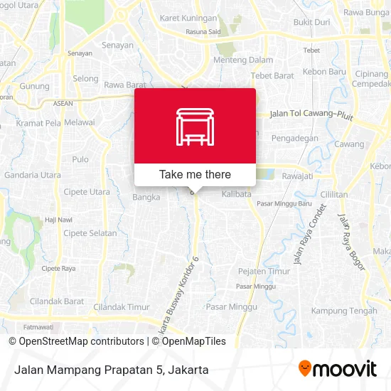 Jalan Mampang Prapatan 5 map