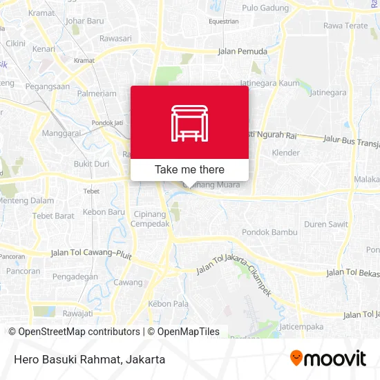 Hero Basuki Rahmat map