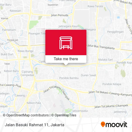 Jalan Basuki Rahmat 11 map