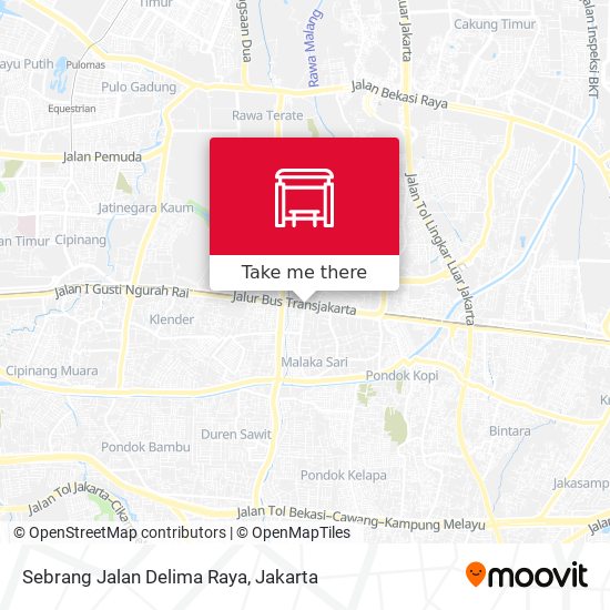 Sebrang Jalan Delima Raya map