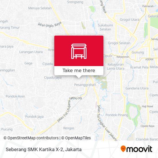 Seberang SMK Kartika X-2 map