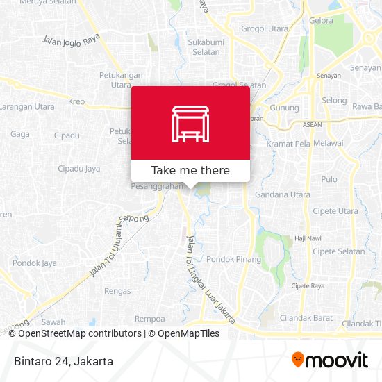 Bintaro 24 map