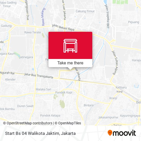 Start Bs 04 Walikota Jaktim map