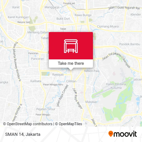 SMAN 14 map
