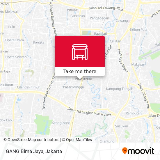 GANG Bima Jaya map