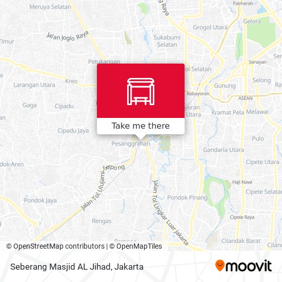 Seberang Masjid AL Jihad map