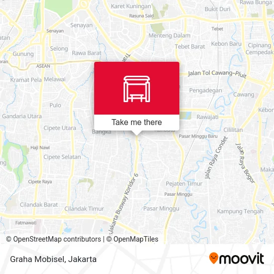 Graha Mobisel map