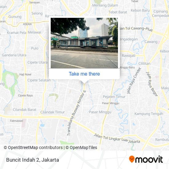 Buncit Indah 2 map