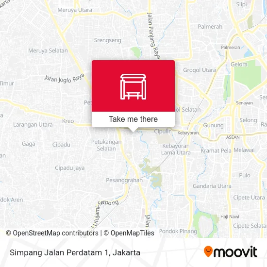 Simpang Jalan Perdatam 1 map