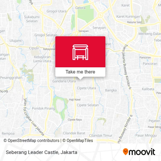 Seberang Leader Castle map