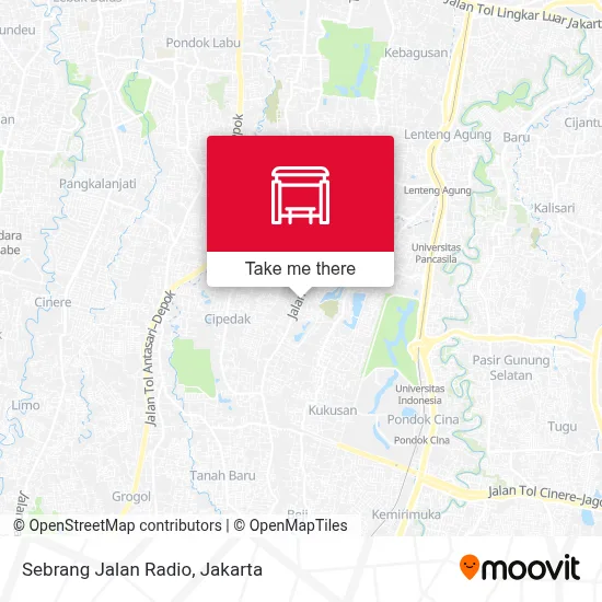 Sebrang Jalan Radio map