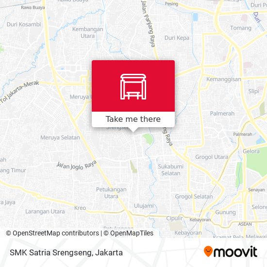 SMK Satria Srengseng map