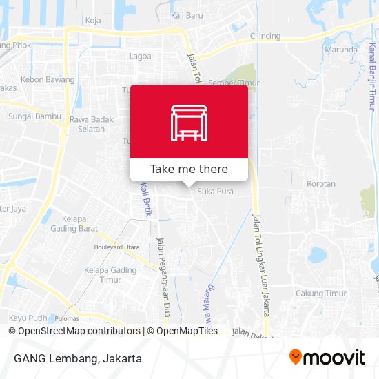 GANG Lembang map