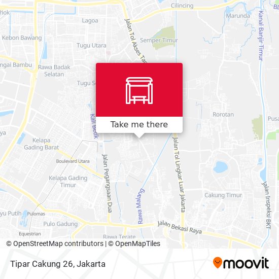 Tipar Cakung 26 map