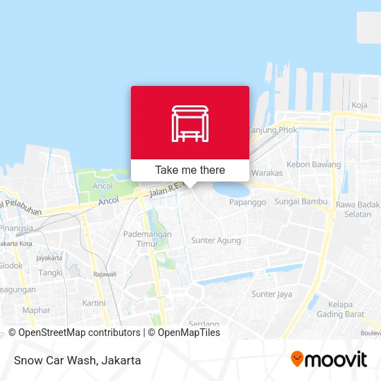 Snow Car Wash map