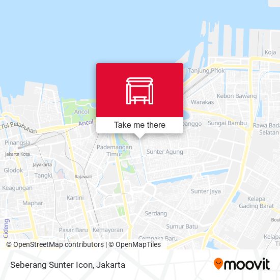 Seberang Sunter Icon map