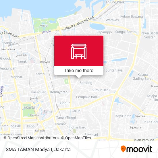 SMA TAMAN Madya I map