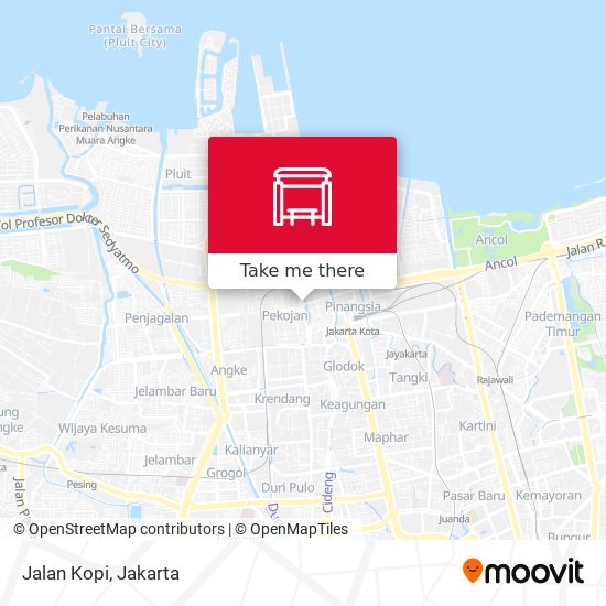 Jalan Kopi map