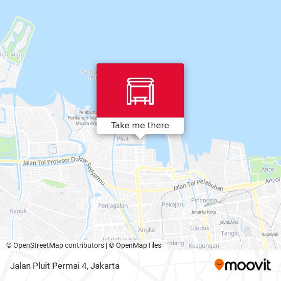 Jalan Pluit Permai 4 map