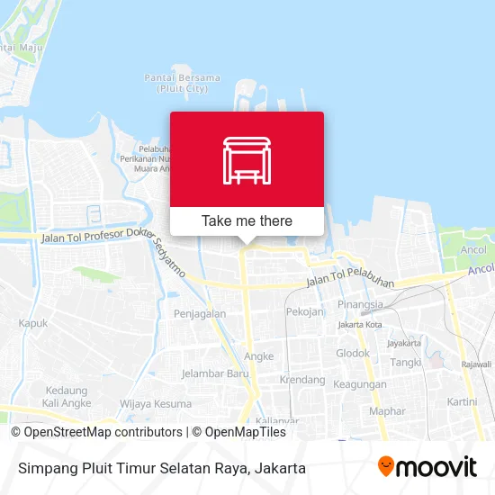 Simpang Pluit Timur Selatan Raya map