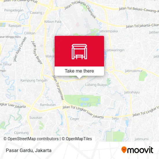 Pasar Gardu map