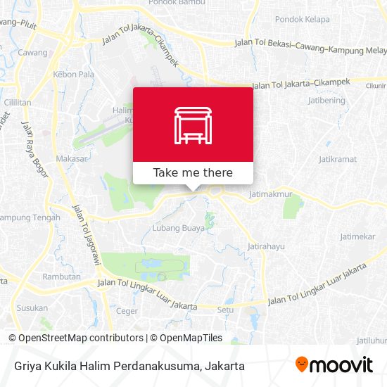 Griya Kukila Halim Perdanakusuma map