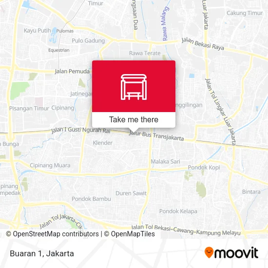 Buaran 1 map